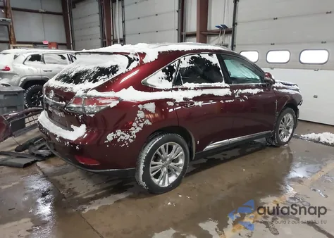 2014 Lexus Rx 350 z USA, uszkodzony, nr VIN JTJBK1BA6E2037156